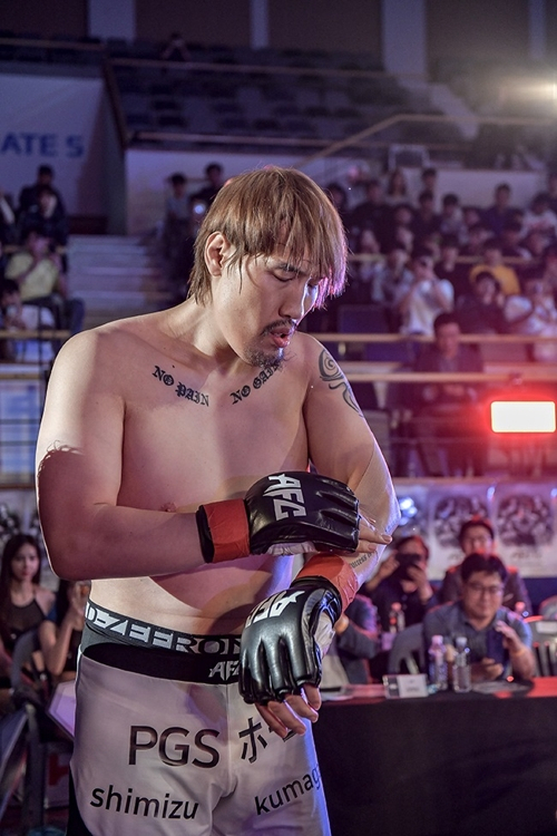 최홍만[엔젤스파이팅 제공]