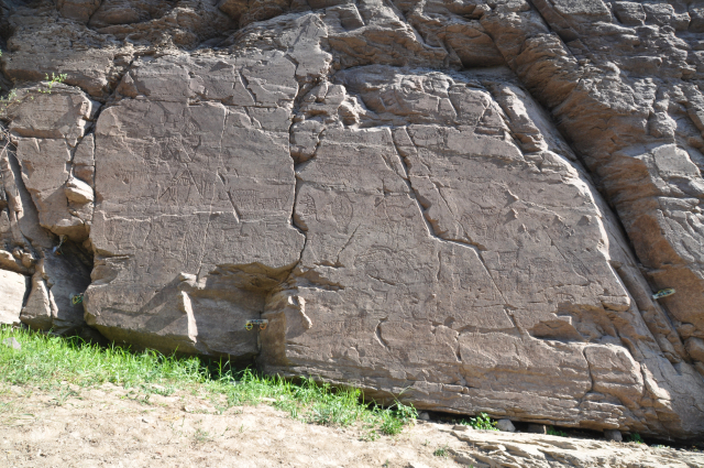울산 울주군 언양읍 대곡리에 위치한 국보 반구대 암각화. 부산일보 DB