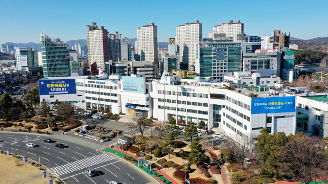 경남 창원시청 청사 전경. 부산일보DB