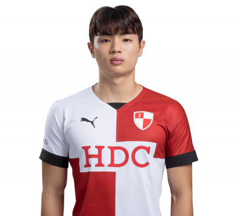 FIFA U-20 월드컵 김은중호에 승선한 부산아이파크 최예훈. 부산아이파크제공