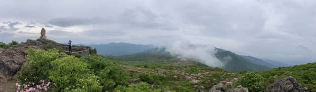 이맘때 영남알프스는 천상화원이다.