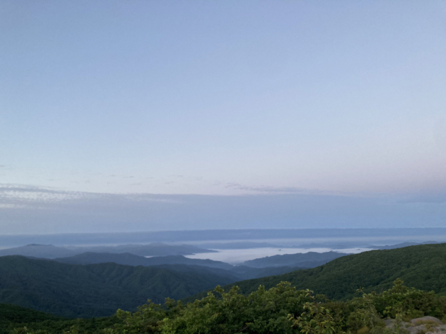 노인봉의 운해가 멋지다.