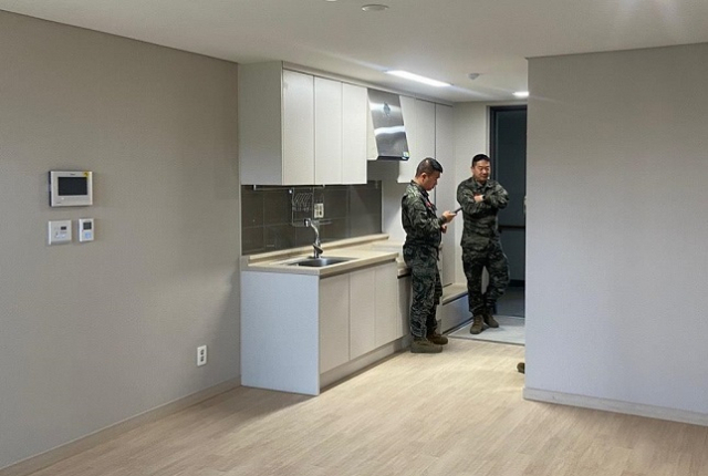 사진은 인천 백령도 해병대 간부 숙소로 지원된 행복주택. LH 제공