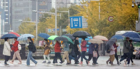 부울경 2일까지 많은 곳 80mm 이상 가을비…‘강풍 주의’