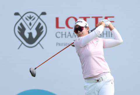 김아림, LPGA 롯데 챔피언십 첫 날 단독 1위