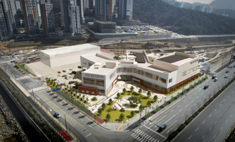 양산 사송신도시 입주민들의 공공시설물인 ‘복합커뮤니티’ 연내 개관한다