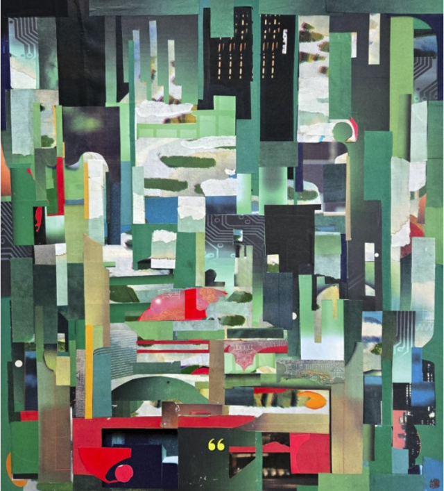 김해성의 '이미지 기행' 연작 중에서. 갤러리 이듬 제공