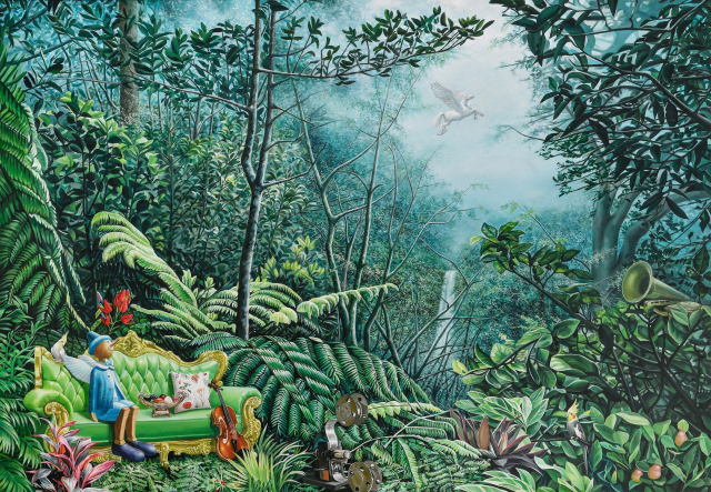 황제성의 '숲속'. 로터스 갤러리 제공