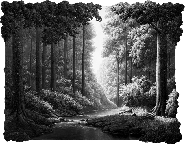 문준호의 'Landscape'(2024). 이젤리 제공