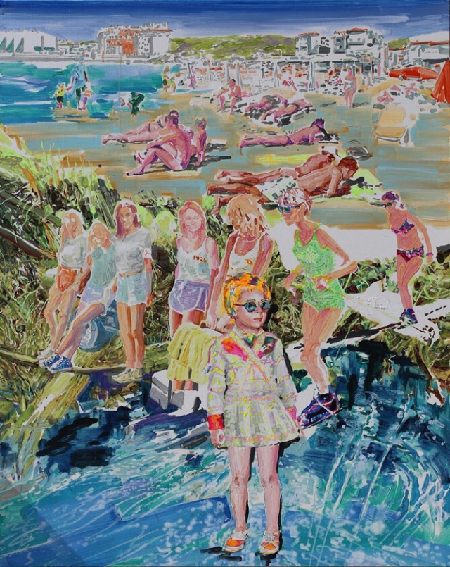 권여현의 '낯선 곳의 일탈자들'(2024). 오케이앤피 부산 제공