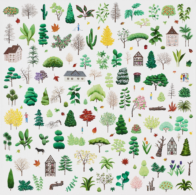 김봄의 'Trees'(2024). 이젤리 제공