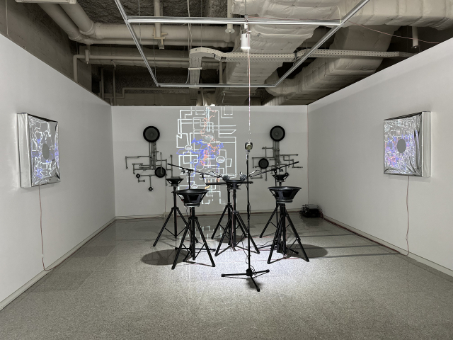 심준섭의 'circulation of organ' 부분. 김은영 기자