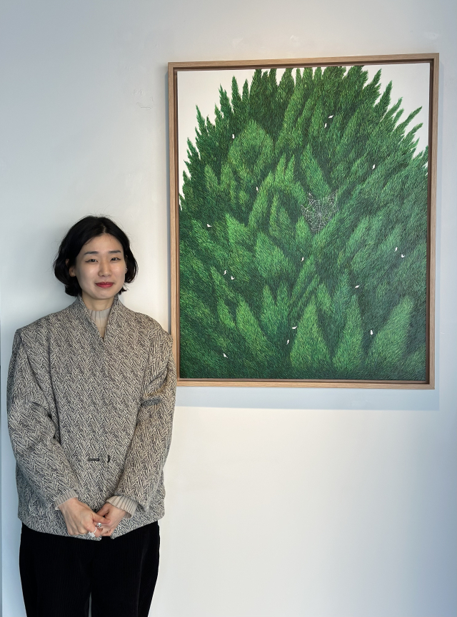 김 봄 작가. 김은영 기자