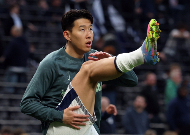 유로파리그(UEL) 준결승 2차전도 뛰지 못하는 손흥민. 로이터연합뉴스