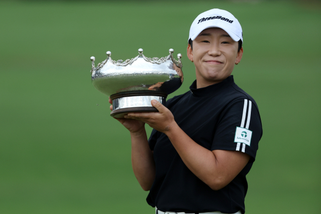 지난 시즌 ISPS 호주오픈에서 우승한 신지애. EPA연합뉴스