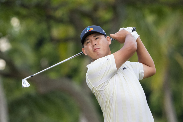 올해 초 소니 오픈에 출전한 김시우. 이메인이미지·연합뉴스