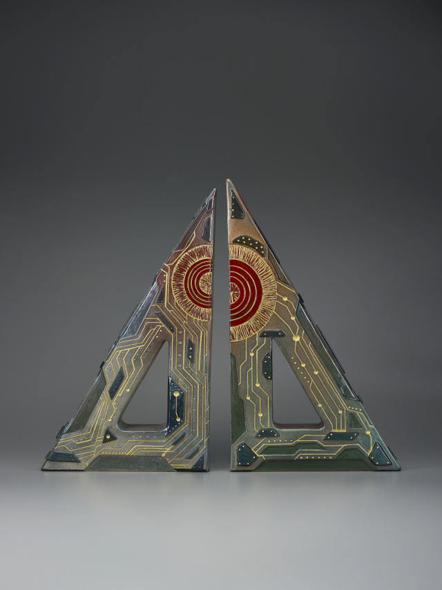 홍민수, 도시 이미지-마주하는 힘(2025). 갤러리조이 제공