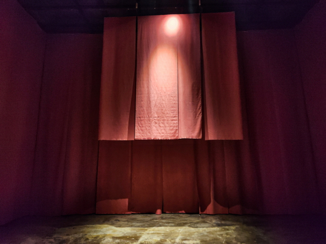 홍티아트센터 오민수 작가 전시 전경. 부산문화재단 제공