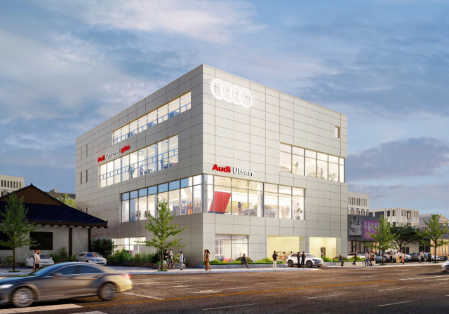 새롭게 연 아우디 울산전시장. 아우디코리아 제공