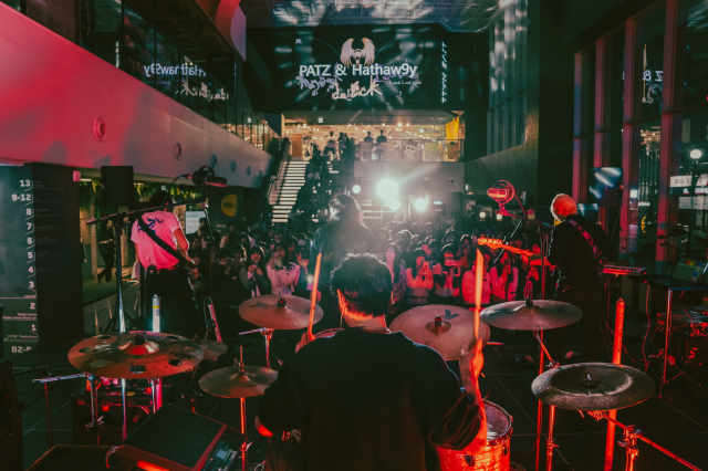 지난 4월 ‘KNOCK LOCK ROCK’ 파츠 공연 모습. KT&G 상상마당 부산 제공