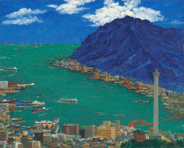 이의주, 부산항, 1990. 국립현대미술관 소장