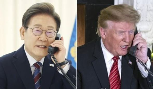 이재명 대통령(왼쪽)과 도널드 트럼프 미국 대통령. EPA-연합뉴스