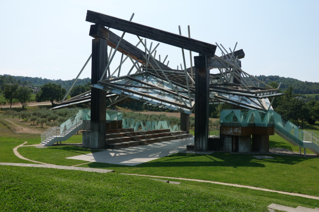 프랑크 게리가 디자인한 뮤직 파빌리온. 이상훈 제공