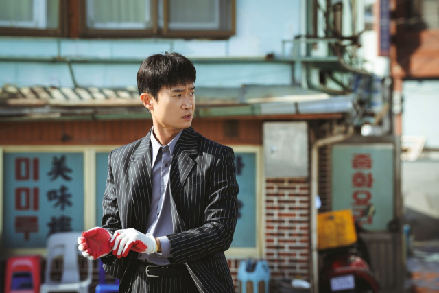 영화 '보스' 스틸컷. 하이브미디어코프, 마인드마크 제공