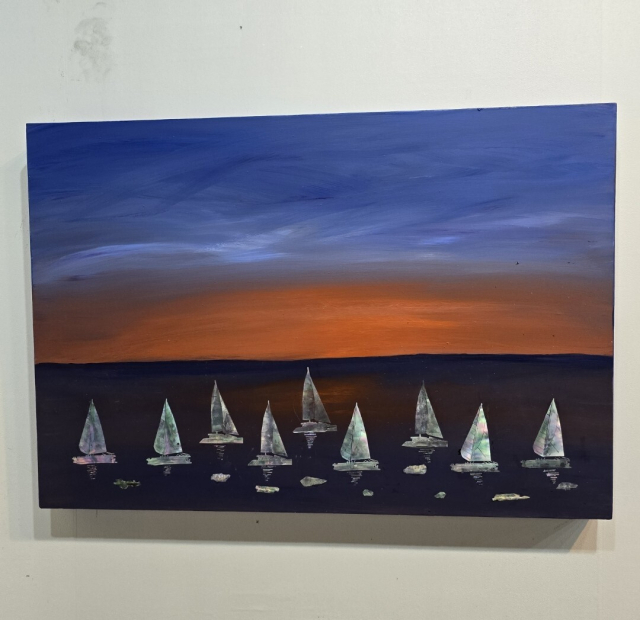 한기늠, 지중해, 2025. 작가 제공