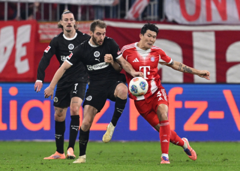 선발 김민재 동점골 기여… 뮌헨 리그 무패 행진 이어가