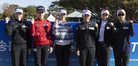 백송홀딩스·부산일보 채리티 출전 선수들, 상금 절반 기부