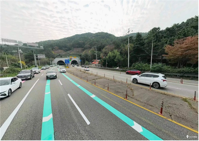 8일부터 내년 1월 20일까지 부산 해운대구 장산1·2터널 교통이 오후 10시부터 오전 5시까지 통제된다. 부산시 제공