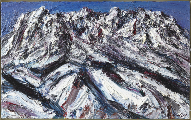 신홍직, 울산바위, 2025. 레오앤 갤러리 제공