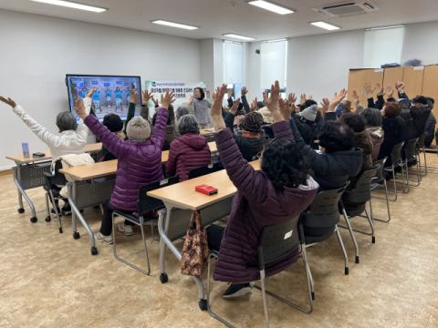 춘해보건대, 지역 어르신 위한 ‘찾아가는 건강관리 교육’ 진행
