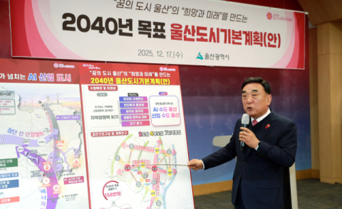 울산 도시공간 새판 짠다…율리·덕하 ‘지역중심’ 승격