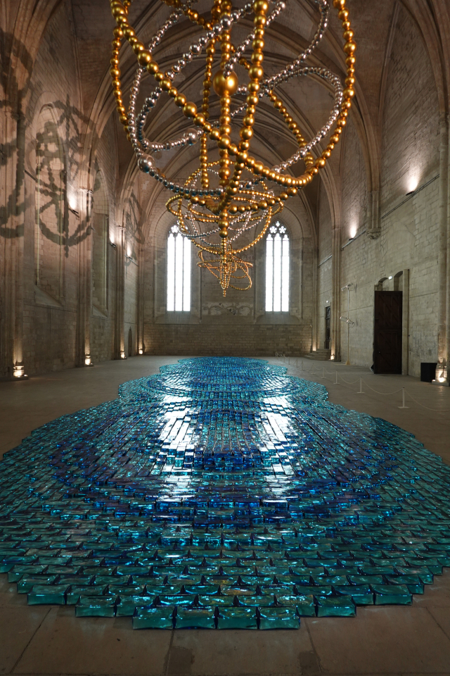 교황청 남쪽 성구실의 전시. 이상훈 제공