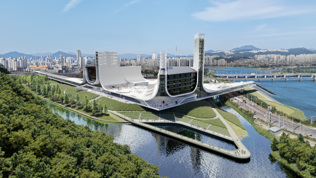 더시스템랩 건축사사무소가 발표한 세계적 공연장 조감도. 울산시 제공