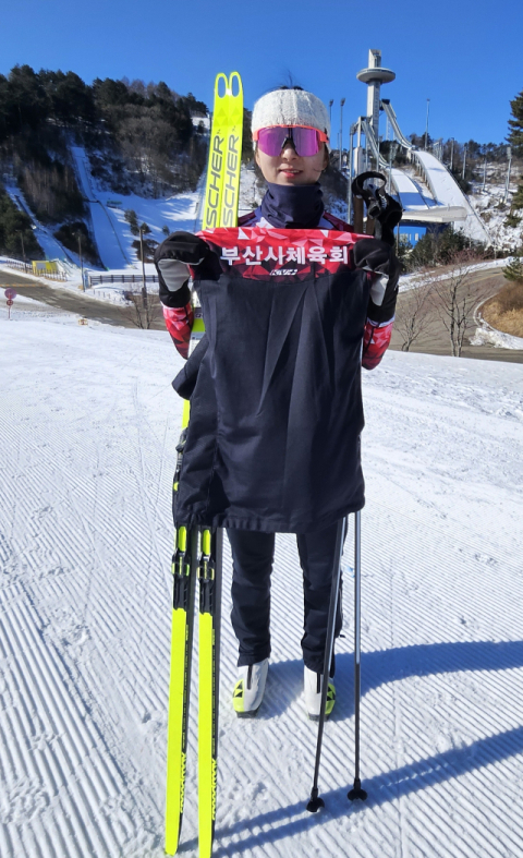 부산시체육회 크로스컨트리 이의진 극동컵 두 종목서 국내 선수 1위