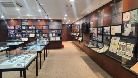 온라인으로 방문 가능한 코이카 개발협력역사관 내부.