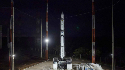 국내 첫 민간 우주발사체 발사 실패