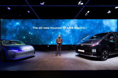 현대차, ‘더 뉴 스타리아 EV’ 세계 최초 공개
