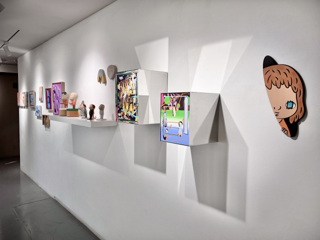 카린 갤러리의 2026년 첫 기획전 '아트 위 러브'(ART WE LOVE) 전시 설치 모습. 카린 제공