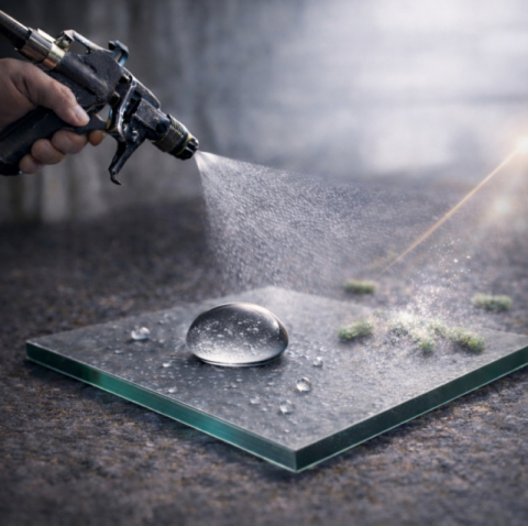 스프레이 코팅으로 구현한 소수성&ndash;광촉매 시너지 기반의 항균 효과.