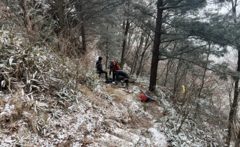 지리산 등산 중 심정지…레인저가 CPR로 살렸다