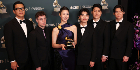 그래미 트로피 들었다… ‘골든’으로 시작하는 K팝 황금기