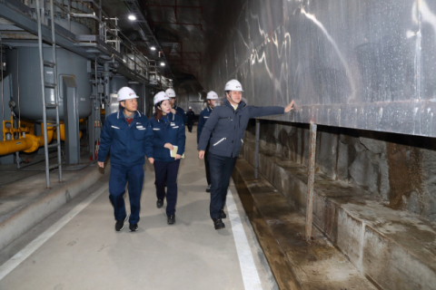 폭설에도 끄떡없다…석유공사, 동절기 석유비축기지 안전점검