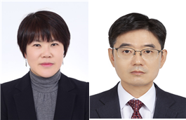 해수부 김혜정 해운물류국장(왼쪽), 허만욱 부산지방해양수산청장. 해수부 제공