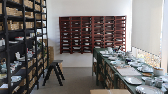 일본 세라믹 브랜드 ‘1616 아리타재팬’ 실내 모습. 이재찬 기자 chan@