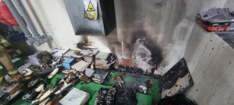 사하구 노인병원서 화재… 인명피해 없어