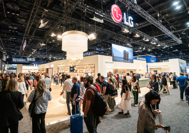 ‘KBIS 2026’에 마련된 LG전자 부스. LG전자 제공